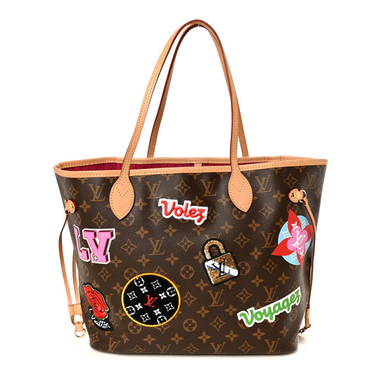 Monogram Travel Stickers Neverfull MM