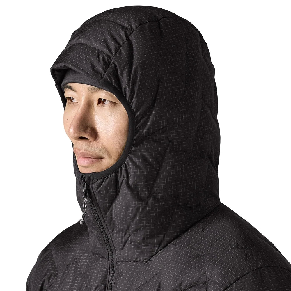 Men's Durable Down Hoody - Black