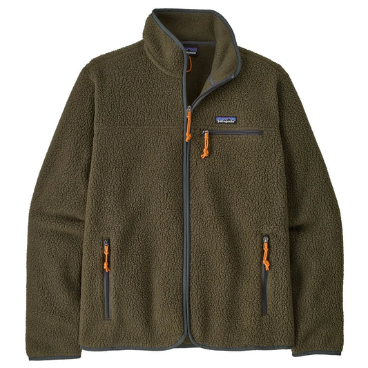 Men's Retro Pile Jacket - Basin Green