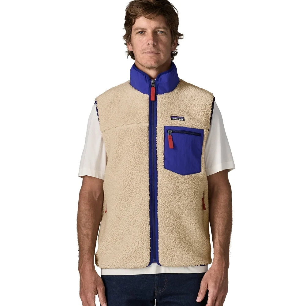 Men's Classic Retro-X Vest - Dark Natural w/Cobalt Blue