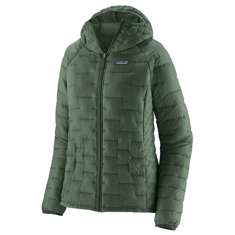 Women's Micro Puff Hoody - Canopy Green