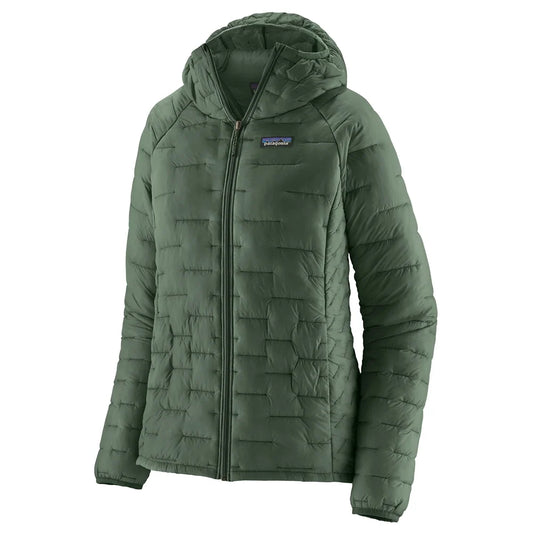 Women's Micro Puff Hoody - Canopy Green