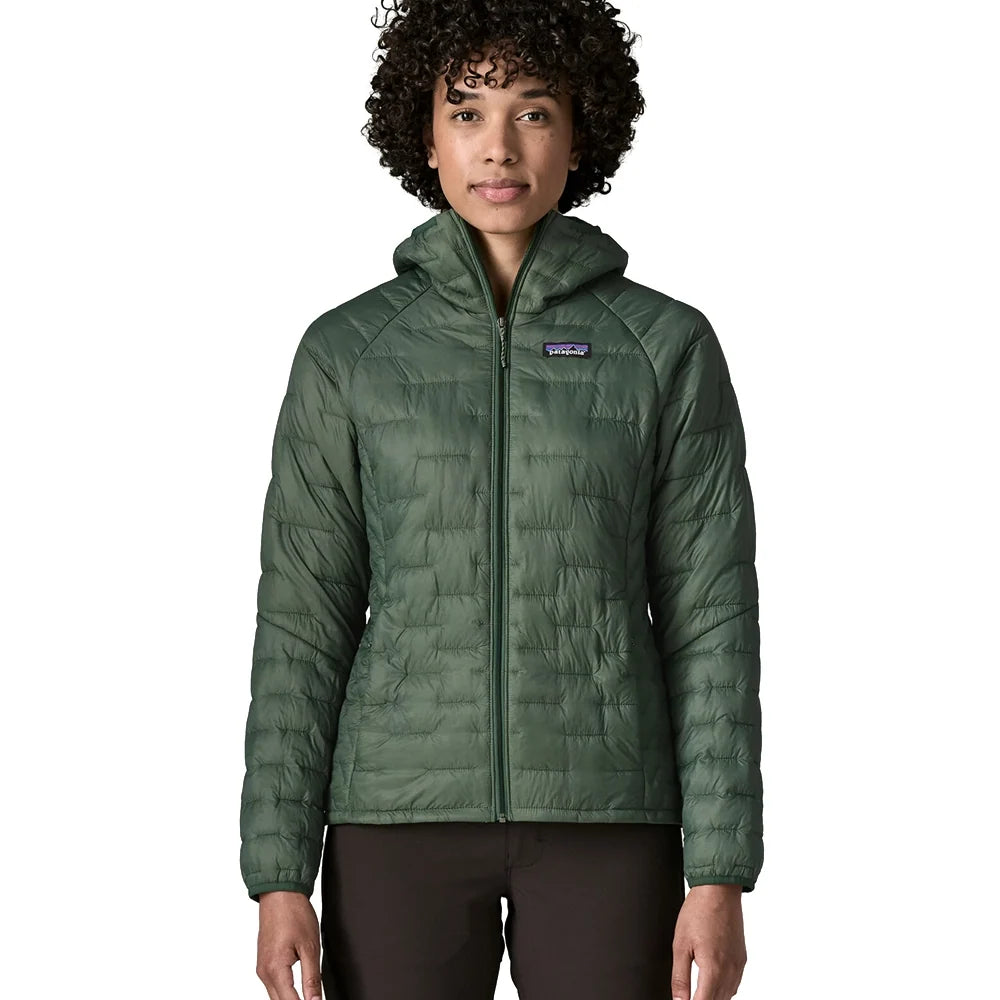 Women's Micro Puff Hoody - Canopy Green