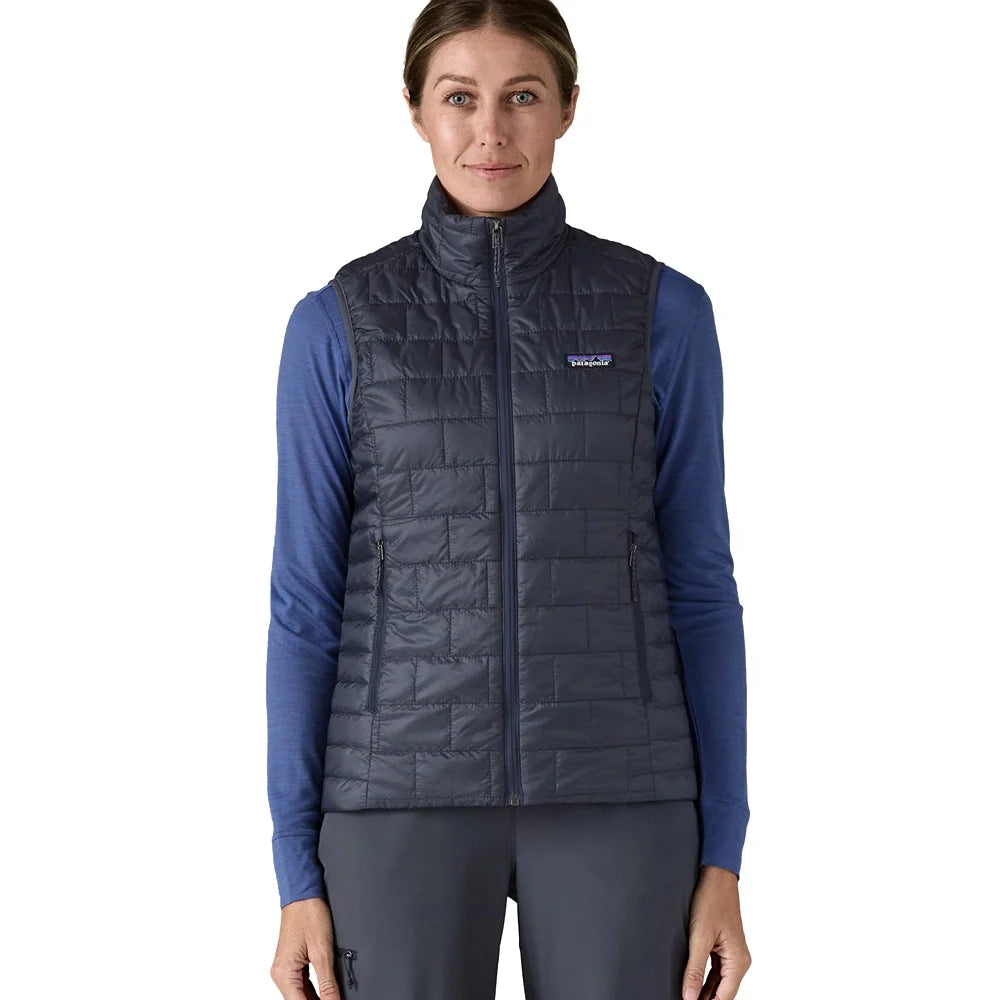Women's Nano Puff Vest - Smolder Blue