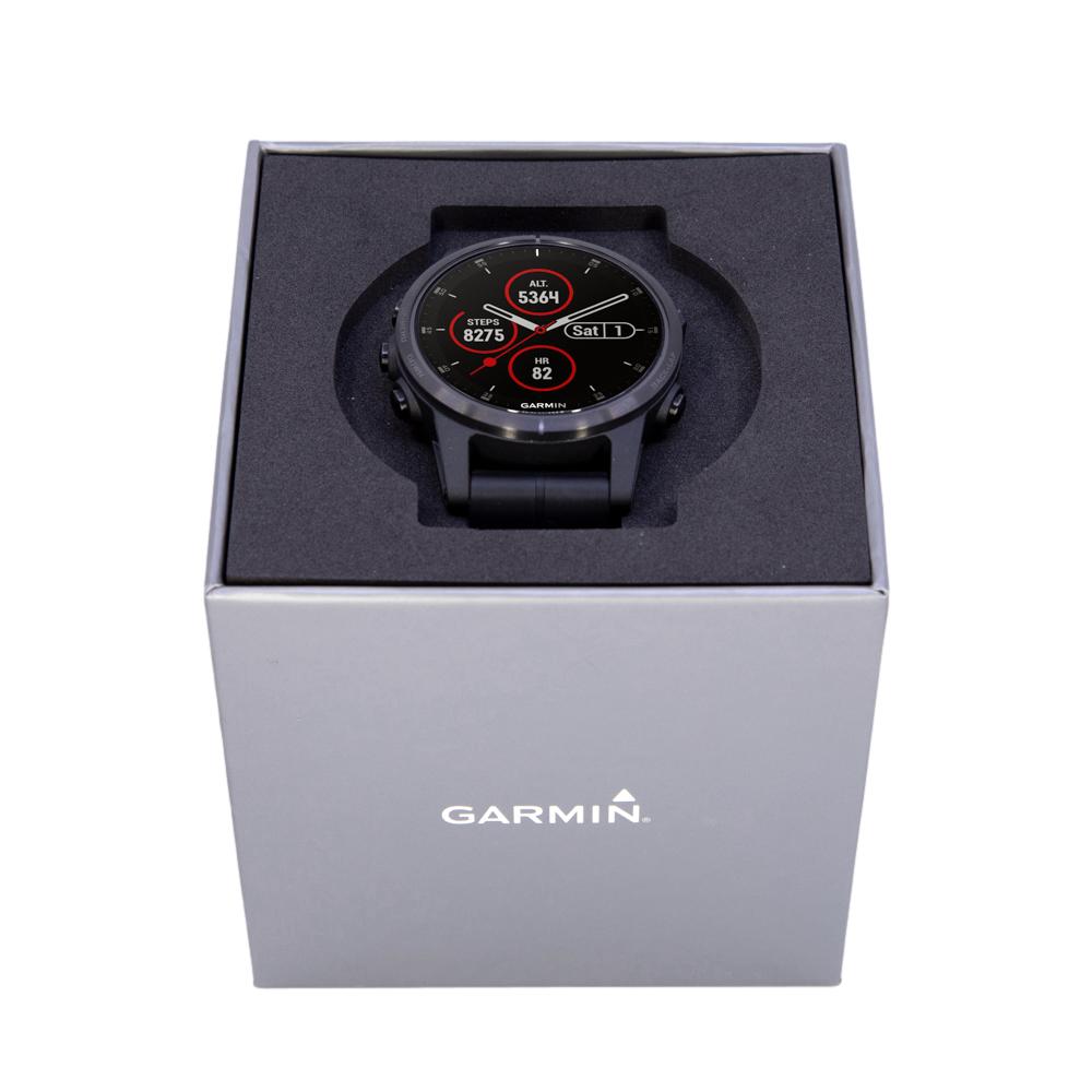 Garmin Unisex  010-01987-03 FENIX 5S PLUS BLACK WATCH