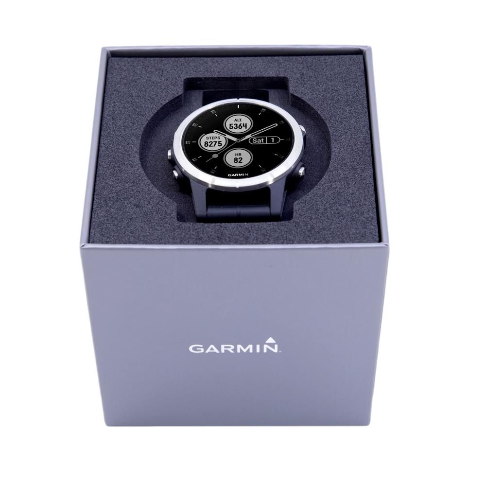 Garmin Unisex  010-01987-21 Fenix 5s Plus Silver Watch