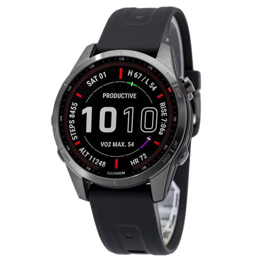 Garmin 010-02539-25 Fenix  7S Sapphire Solar Grey Watch