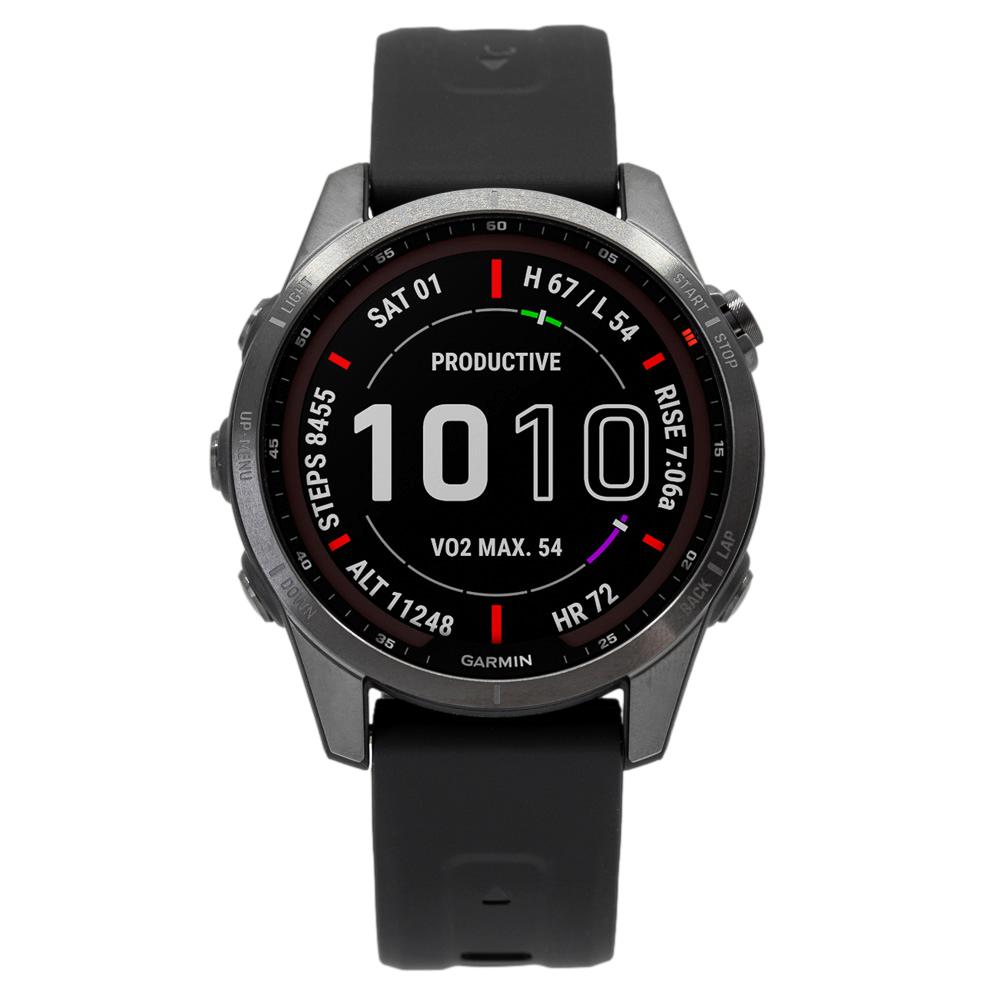 Garmin 010-02539-25 Fenix  7S Sapphire Solar Grey Watch