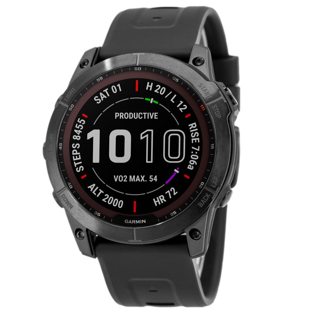 Garmin 010-02541-23 fēnix® 7X – Sapphire Solar Edition Solar Men's Watch