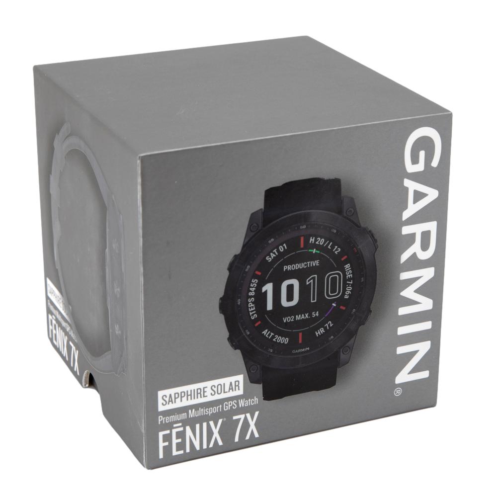Garmin 010-02541-23 fēnix® 7X – Sapphire Solar Edition Solar Men's Watch
