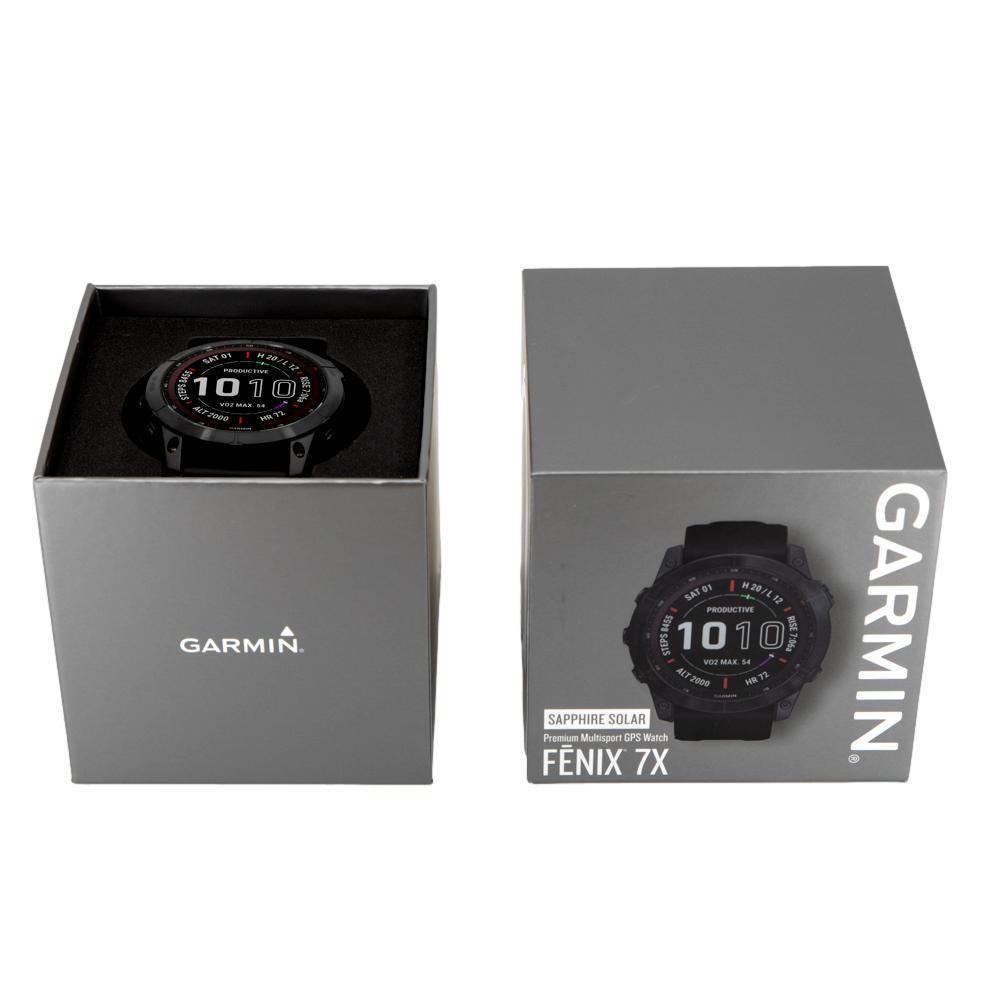 Garmin 010-02541-23 fēnix® 7X – Sapphire Solar Edition Solar Men's Watch