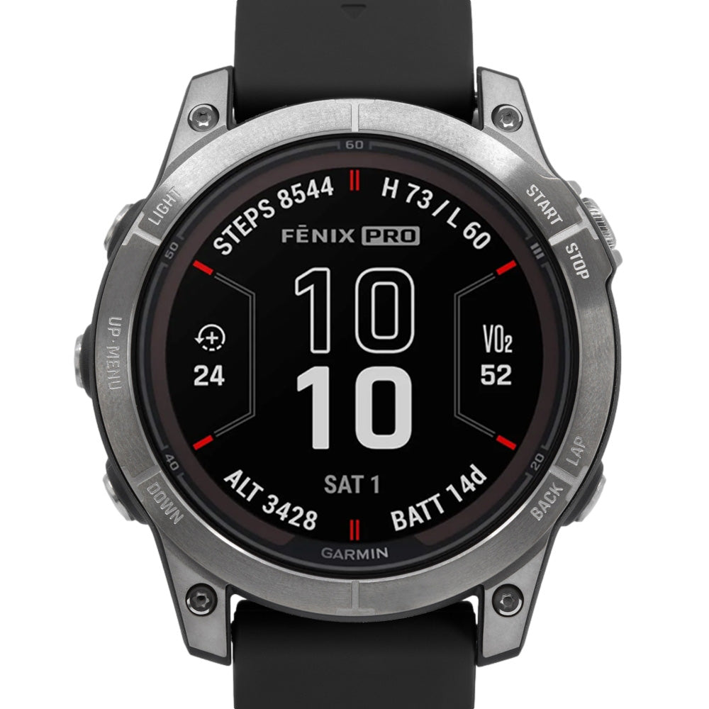 Garmin 010-02777-30 fēnix® 7 Pro – Sapphire Solar Edition Solar Men's Watch
