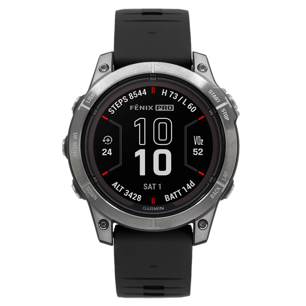 Garmin 010-02777-30 fēnix® 7 Pro – Sapphire Solar Edition Solar Men's Watch
