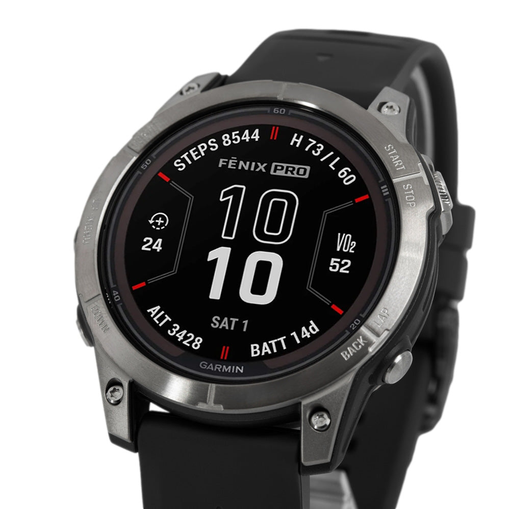 Garmin 010-02777-30 fēnix® 7 Pro – Sapphire Solar Edition Solar Men's Watch