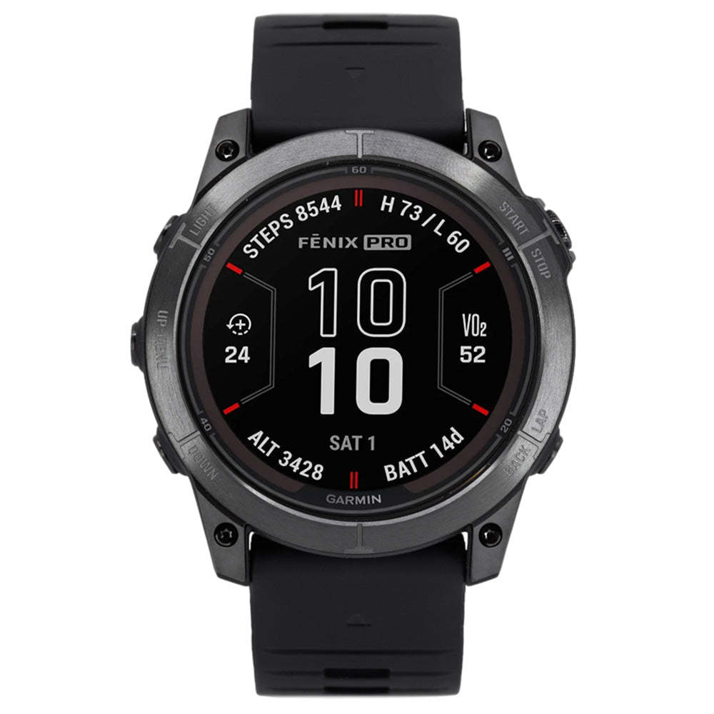 Garmin 010-02778-11 fēnix® 7X Pro – Sapphire Solar Edition Solar Men's Watch