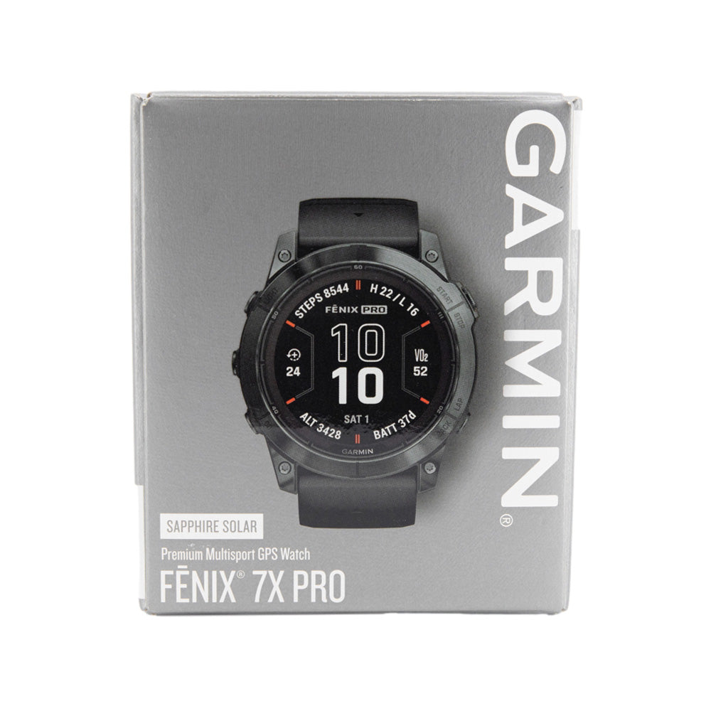 Garmin 010-02778-11 fēnix® 7X Pro – Sapphire Solar Edition Solar Men's Watch