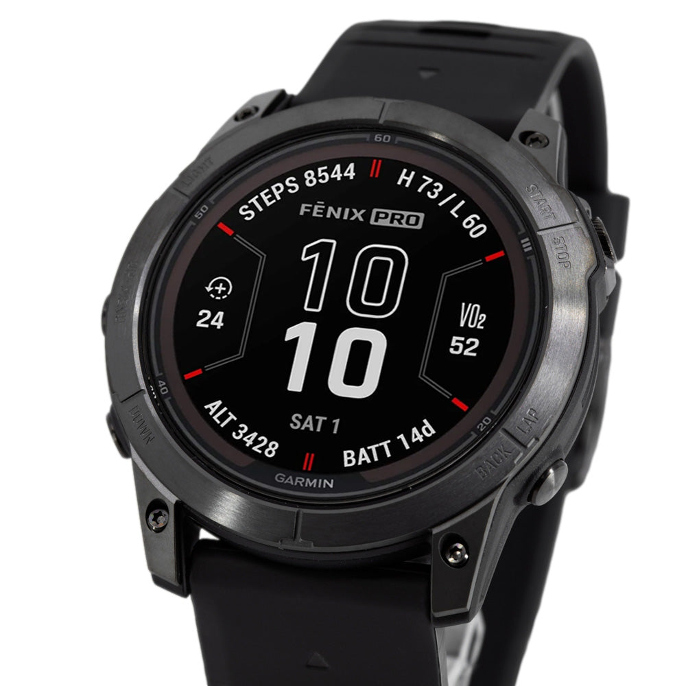Garmin 010-02778-11 fēnix® 7X Pro – Sapphire Solar Edition Solar Men's Watch