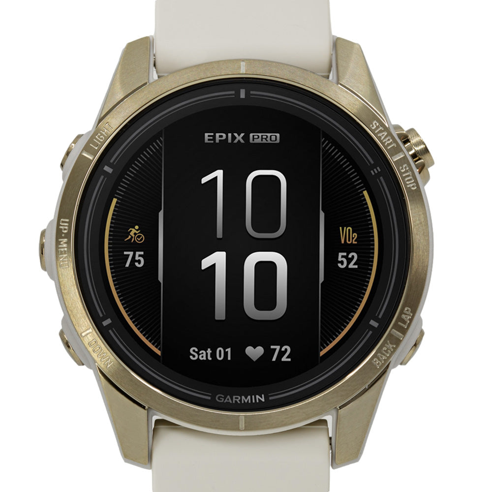 Garmin 010-02802-11 Epix Pro Gen 2 Sapphire Ed-42 Soft Gold