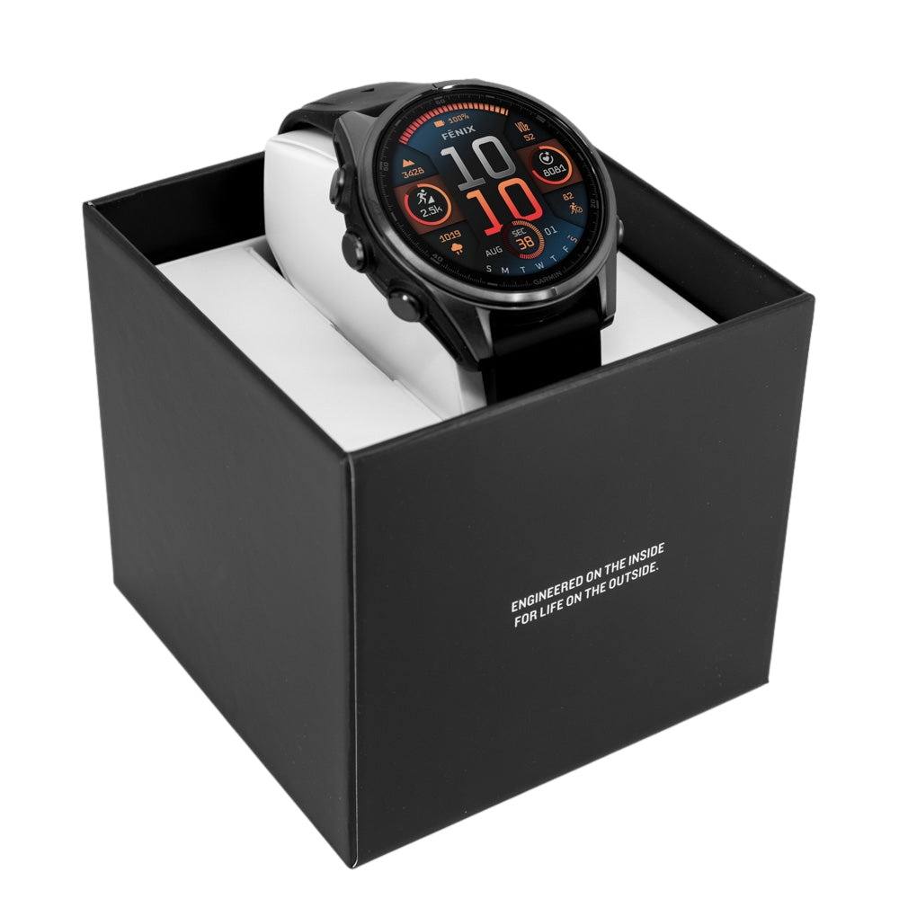 Garmin 010-02903-21 Fenix 8 - 43 AMOLED Black