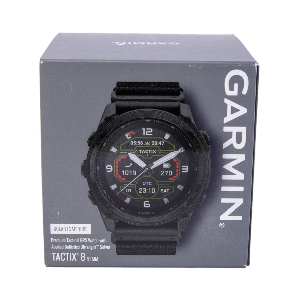 Garmin Men's 010-03407-11 Tactix® 8 51mm Solar Elite