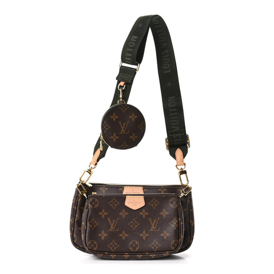Monogram Multi Pochette Accessories Kaki Kaki
