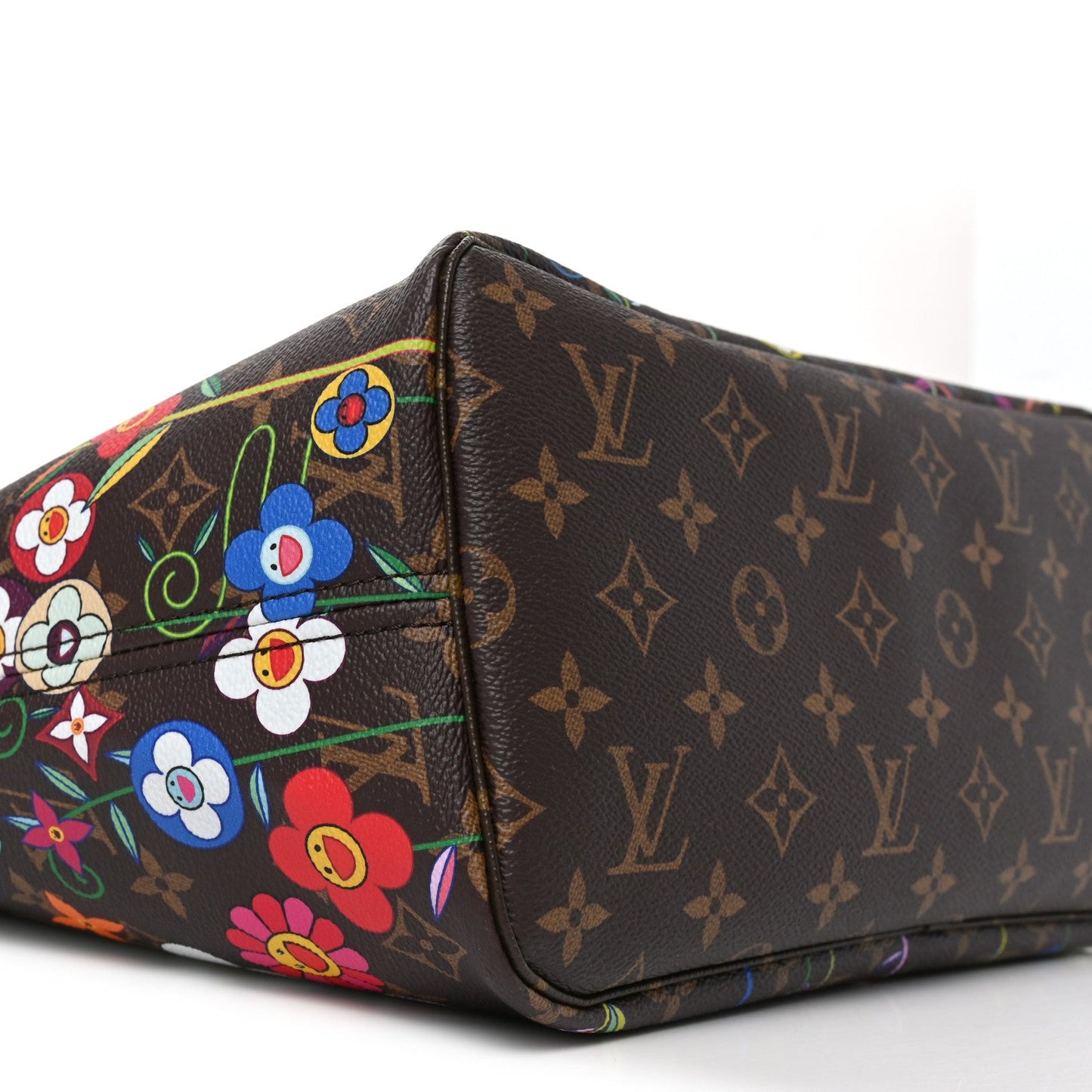 LV X TM Monogram Flowers Neverfull MM