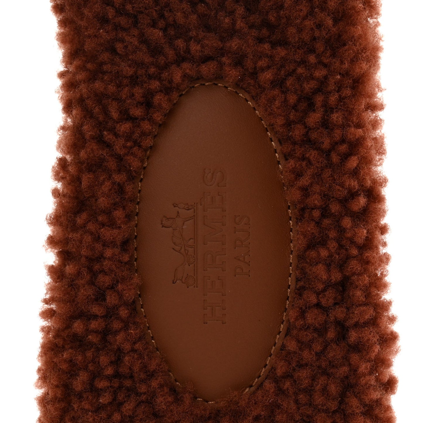 Woolskin Oran Sandals 37 Cognac