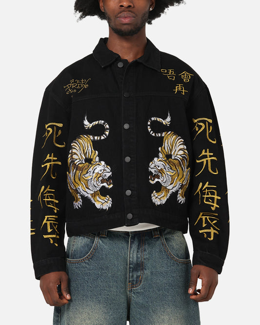 Ed Hardy Never Again Jacket Black