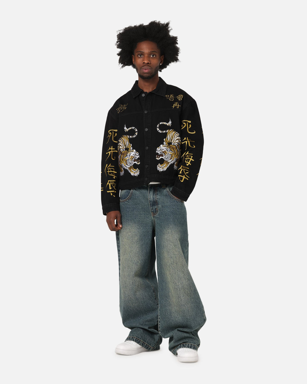 Ed Hardy Never Again Jacket Black