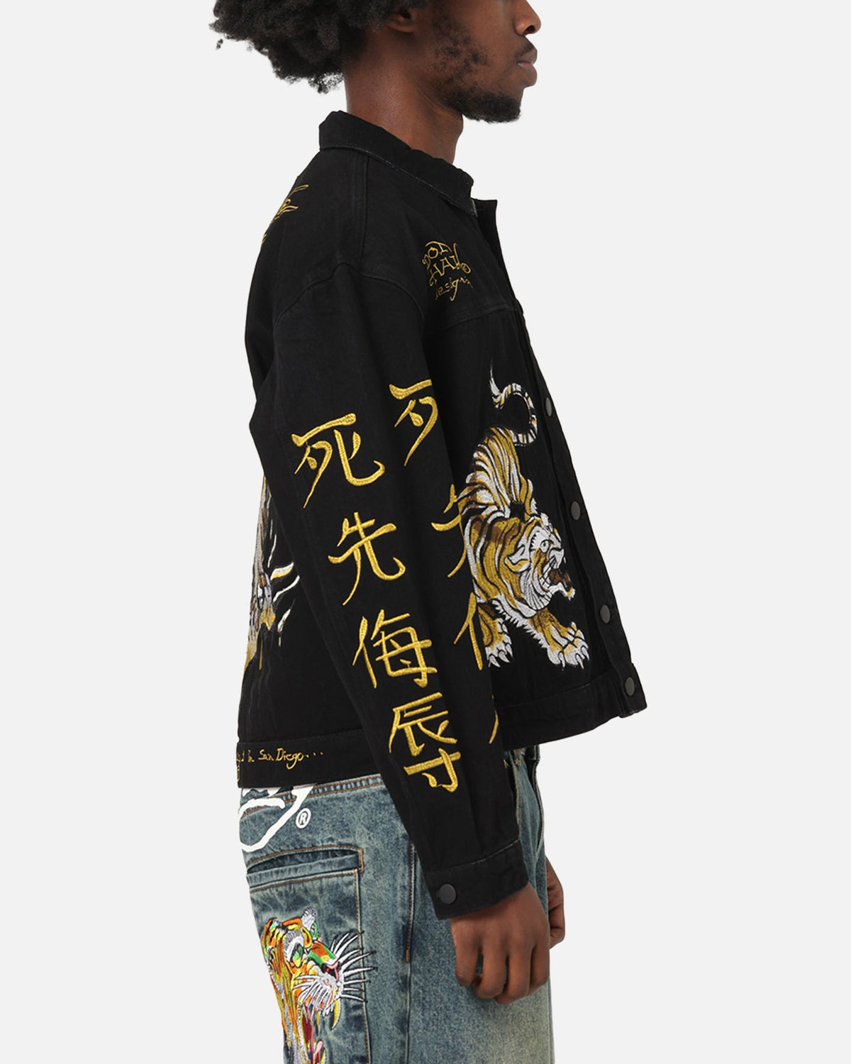 Ed Hardy Never Again Jacket Black