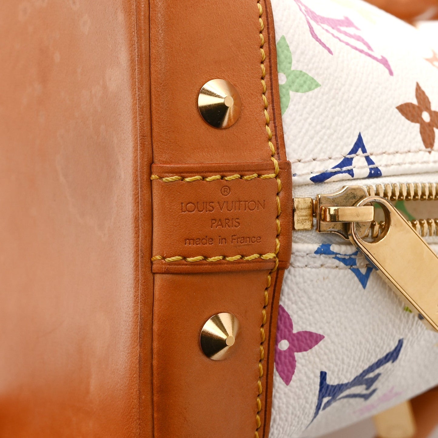 Monogram Multicolor Alma White
