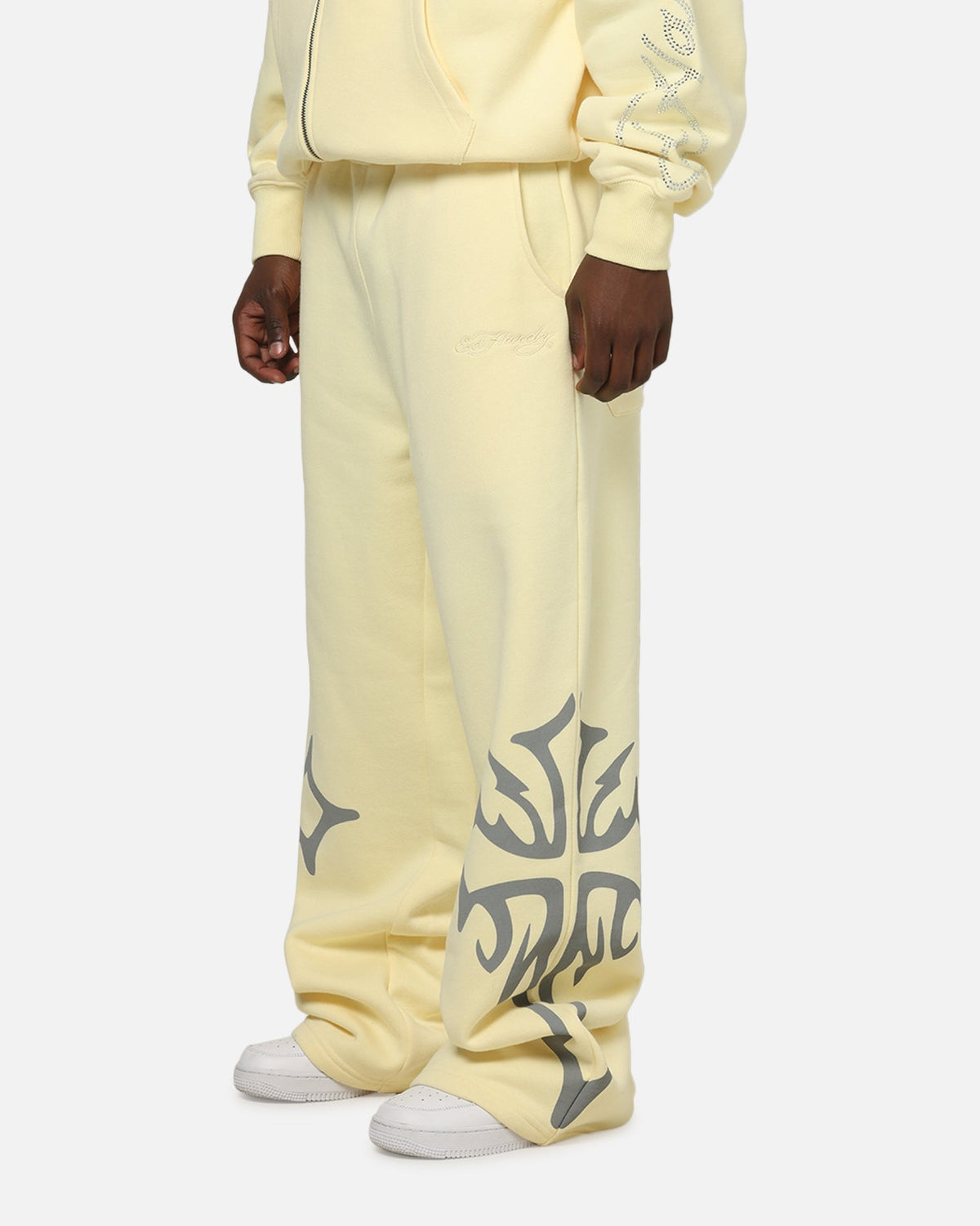 Ed Hardy Trinity Sweatpants Butter Yellow