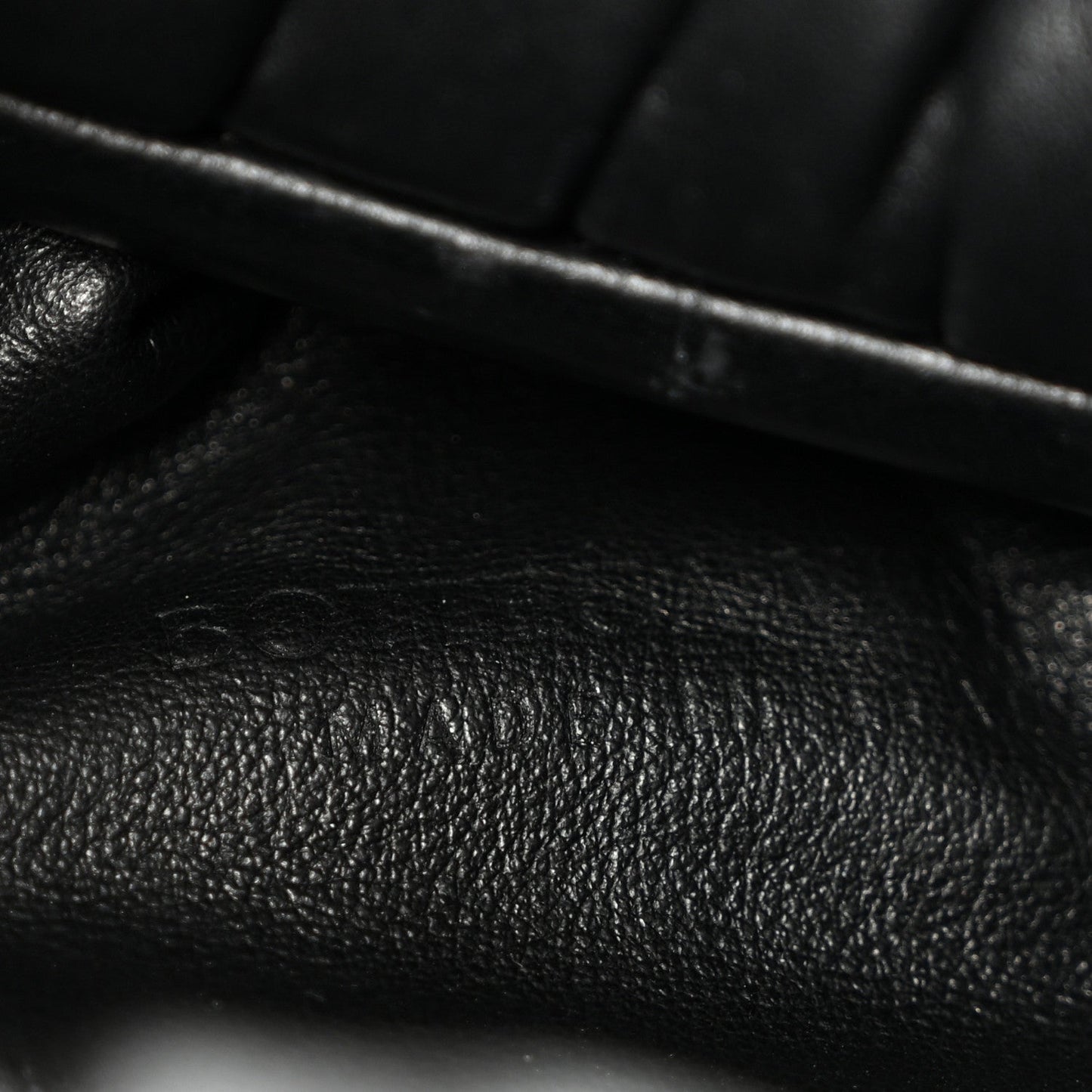 Smooth Butter Calfskin Small The Shoulder Pouch Black