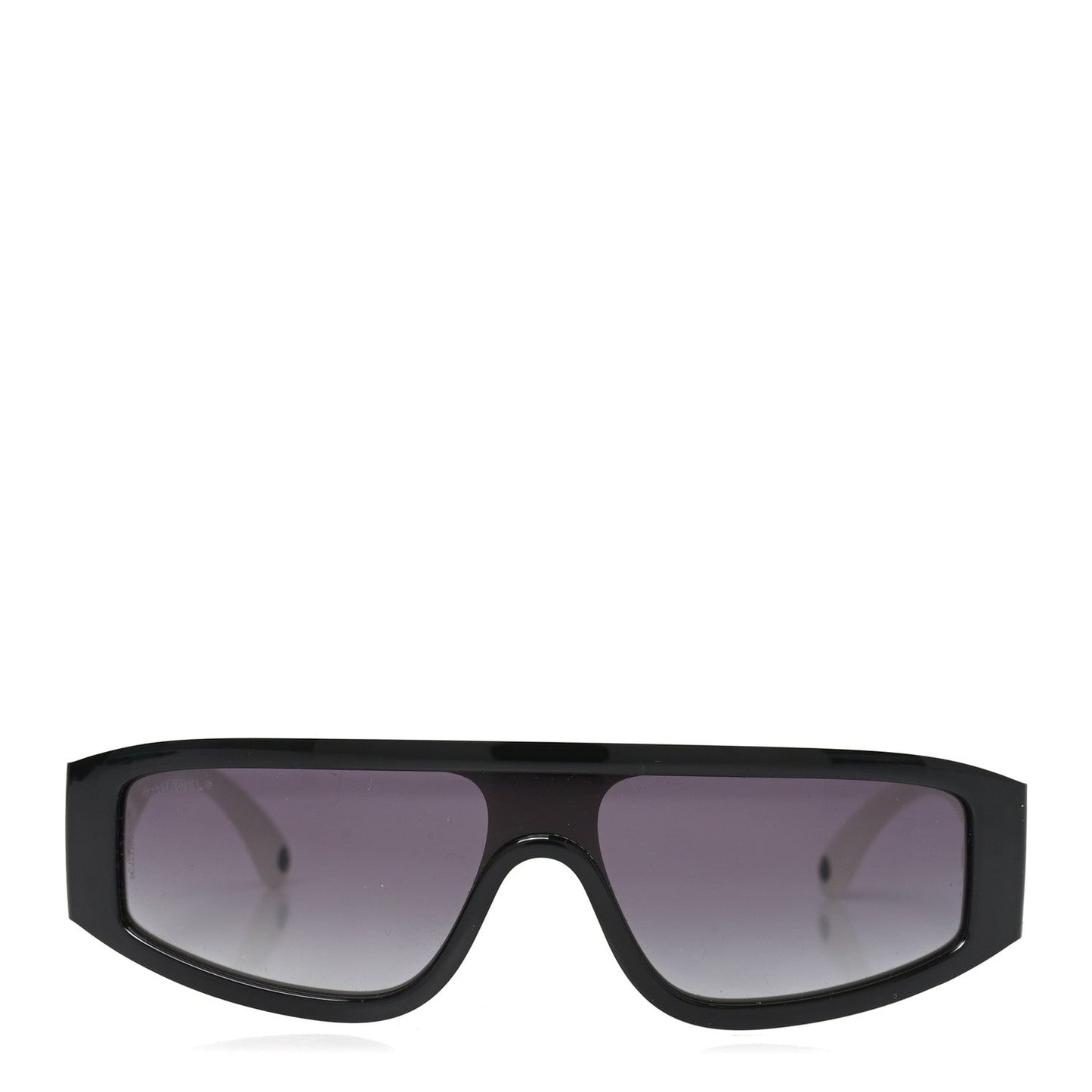 Acetate Cat Eye Sunglasses 6057 Black White Black White