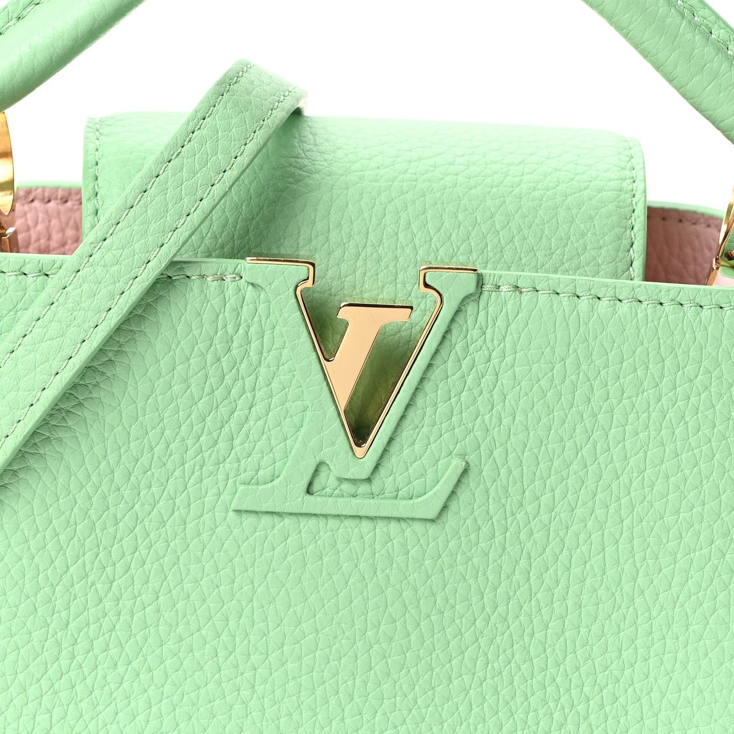 Taurillon Mini Capucines Vert Pomme