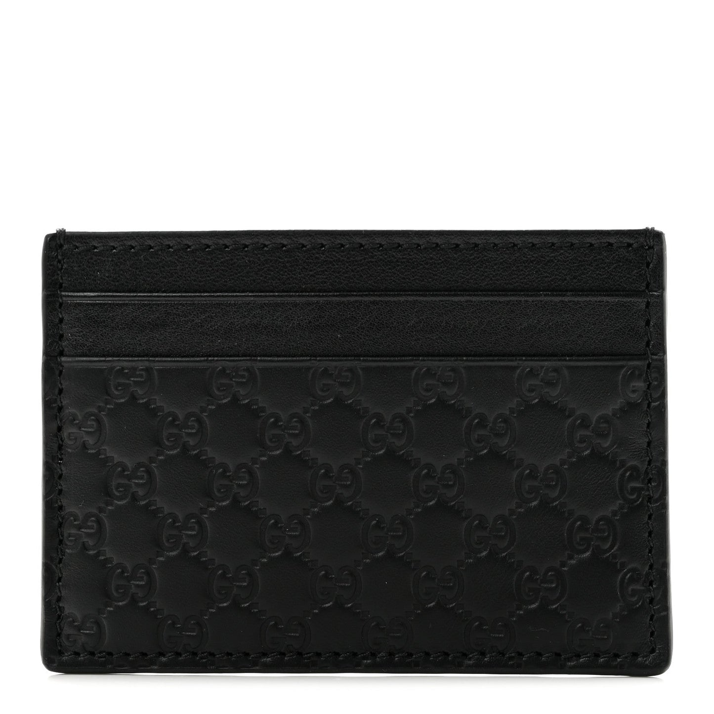 Microguccissima Card Holder Black