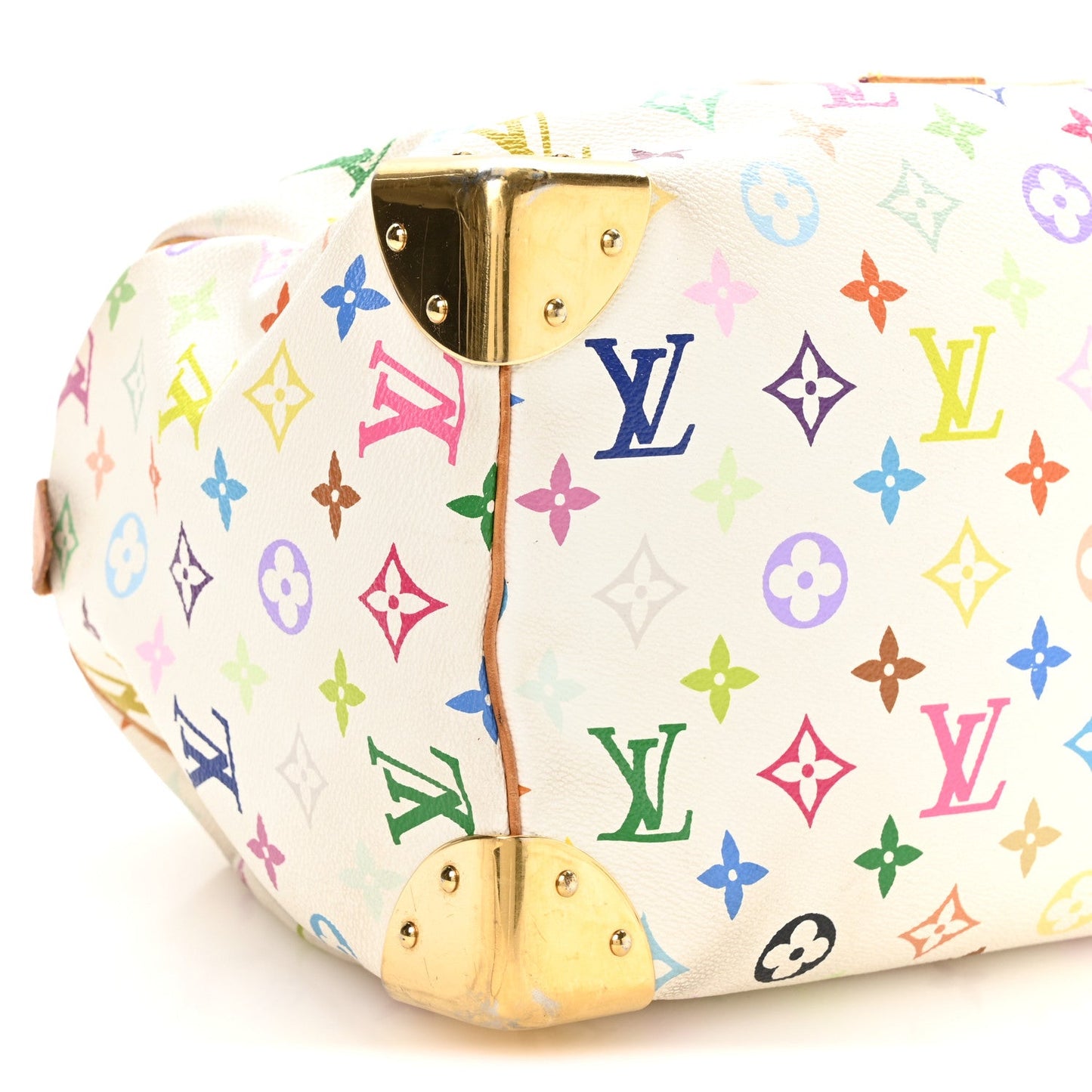 Monogram Multicolor Speedy 30 White