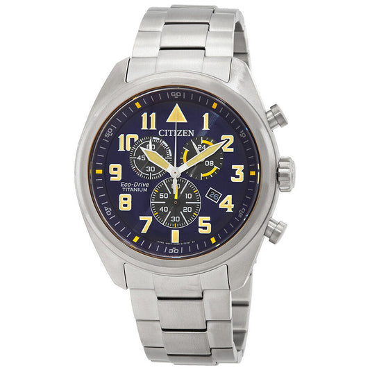 Citizen Men's AT2480-81L Crono Super Titanio 2480 Eco Drive