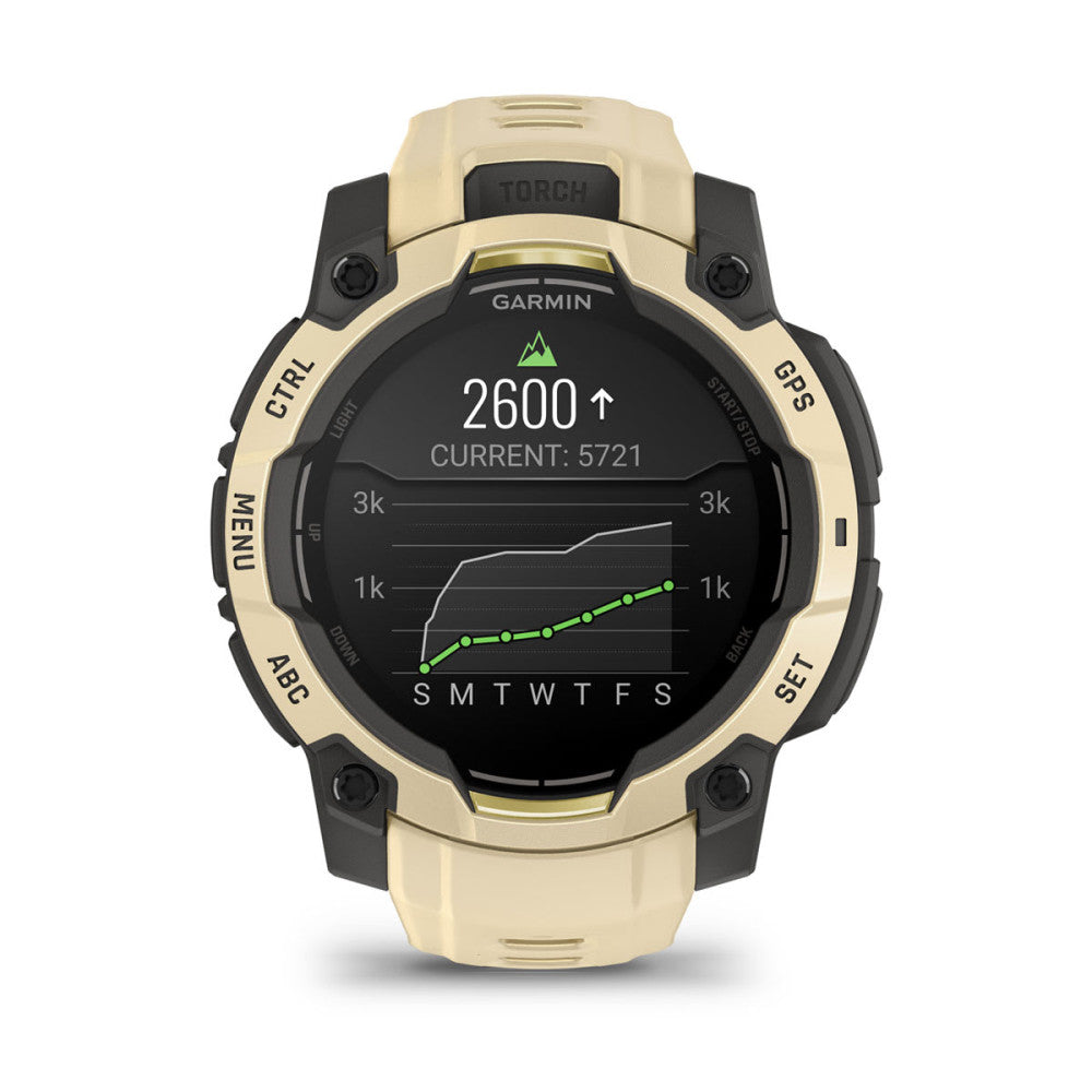 Garmin 010-02936-02 Instinct® 3 – 45 mm, AMOLED Quartz Men's Watch