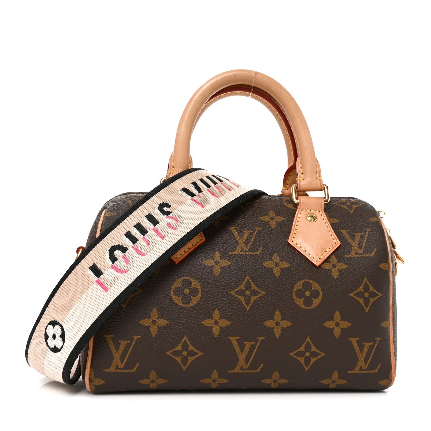 Monogram Speedy Bandouliere 20 Black