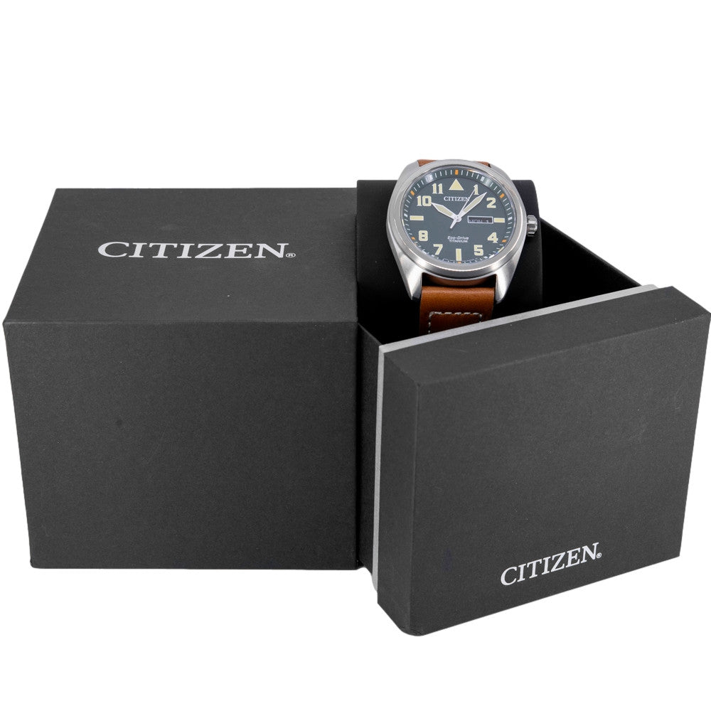 Citizen Men's BM8560-11X Super Titanium 42mm Eco-Drive