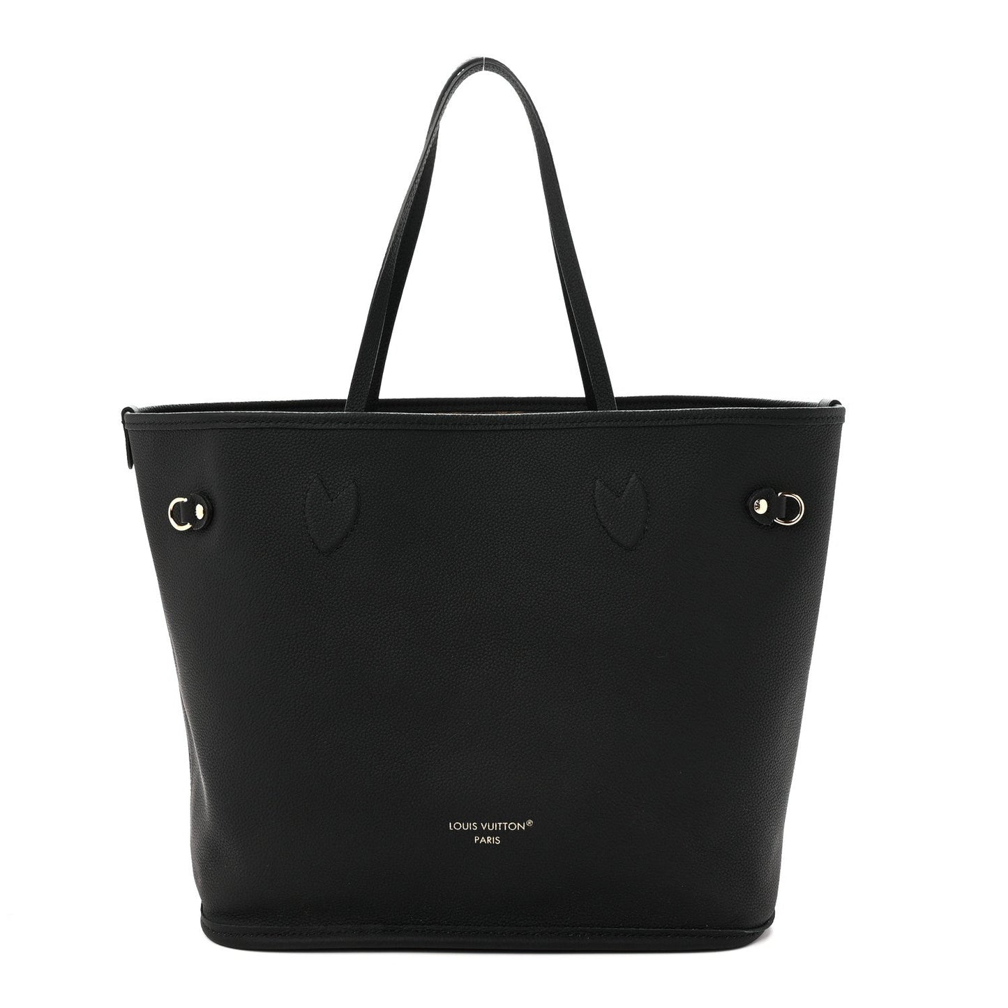 Monogram Calfskin Neo Neverfull Inside Out MM Black