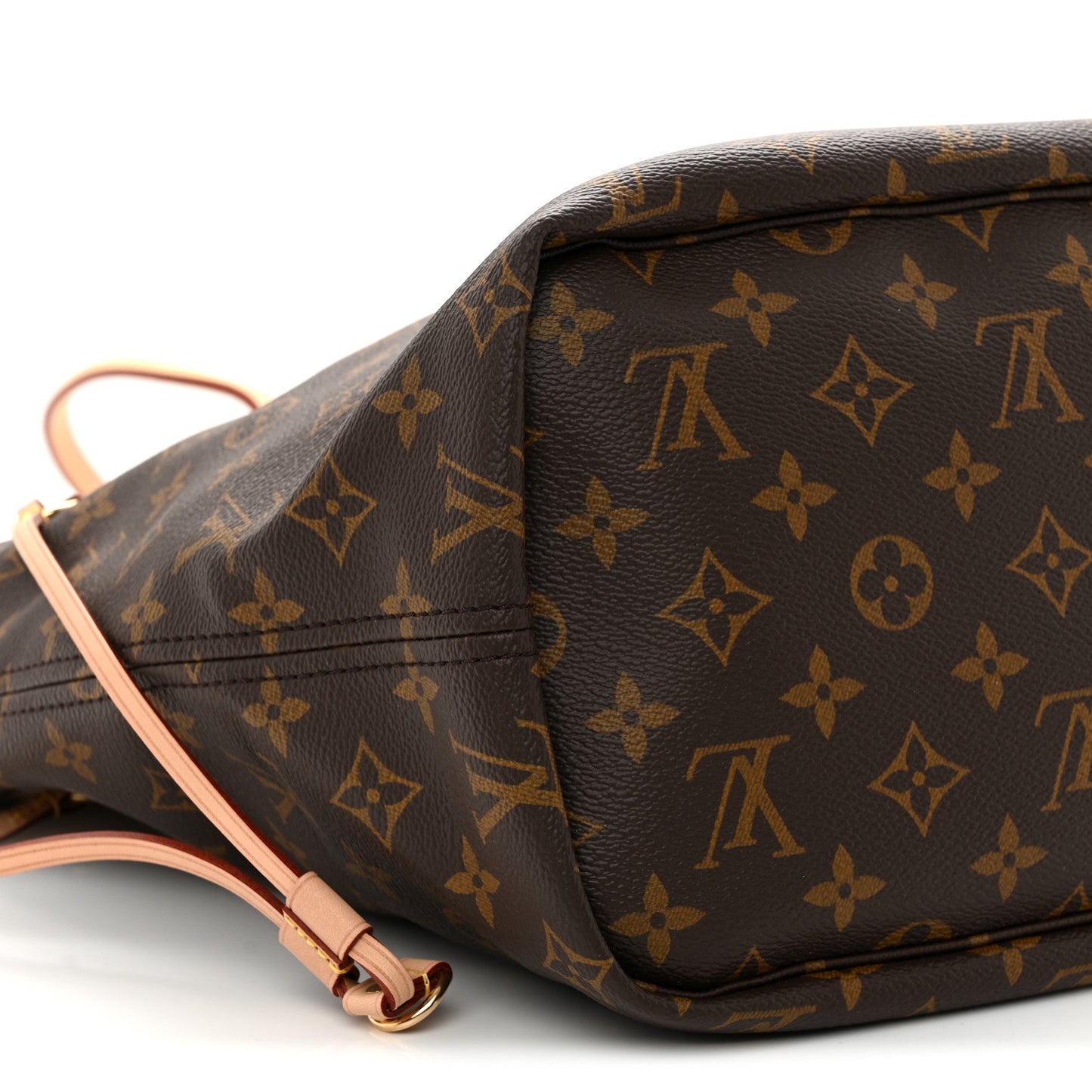 Monogram Inside Out Neverfull Bandouliere MM Rouge Sari