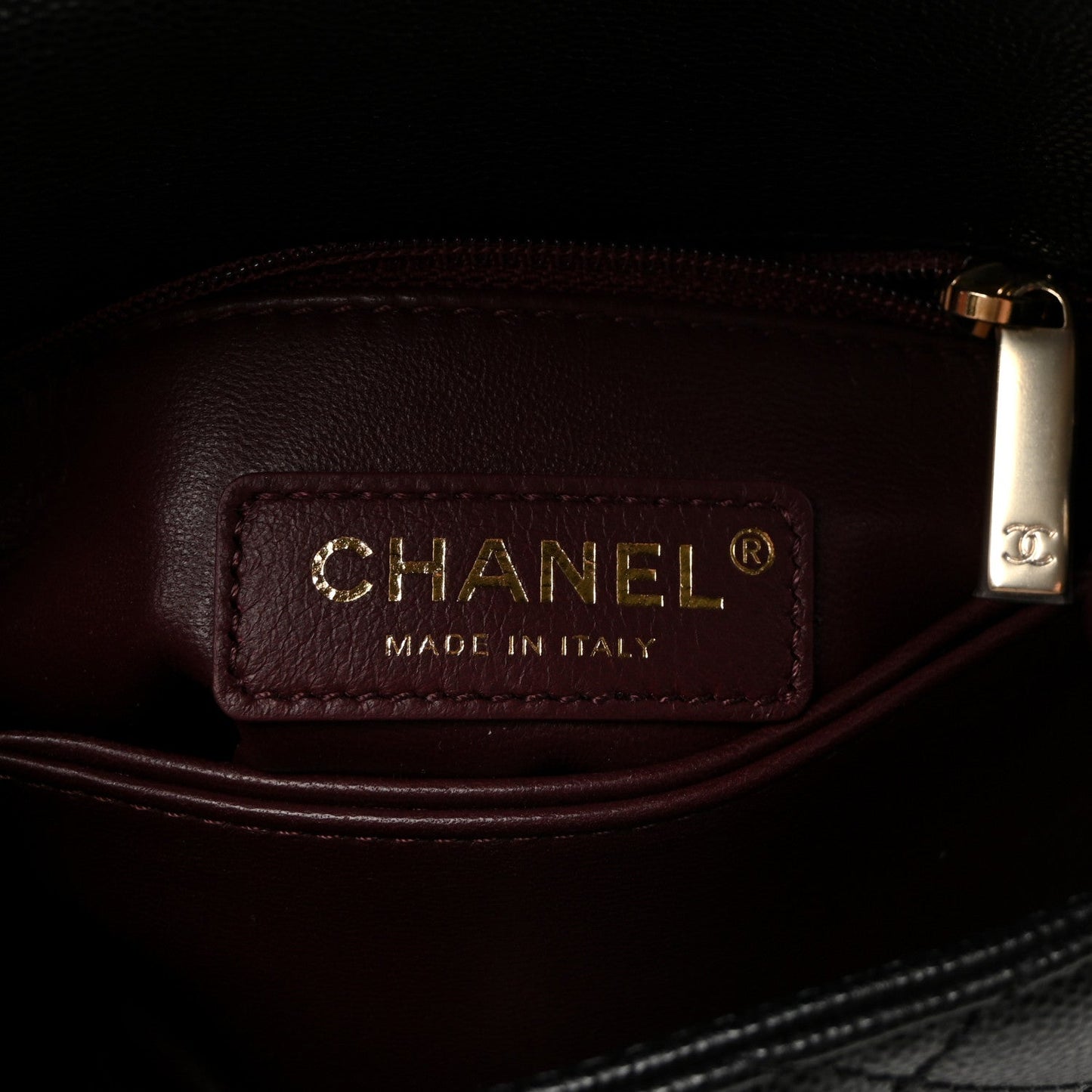 Caviar Quilted Extra Mini Coco Handle Flap Black