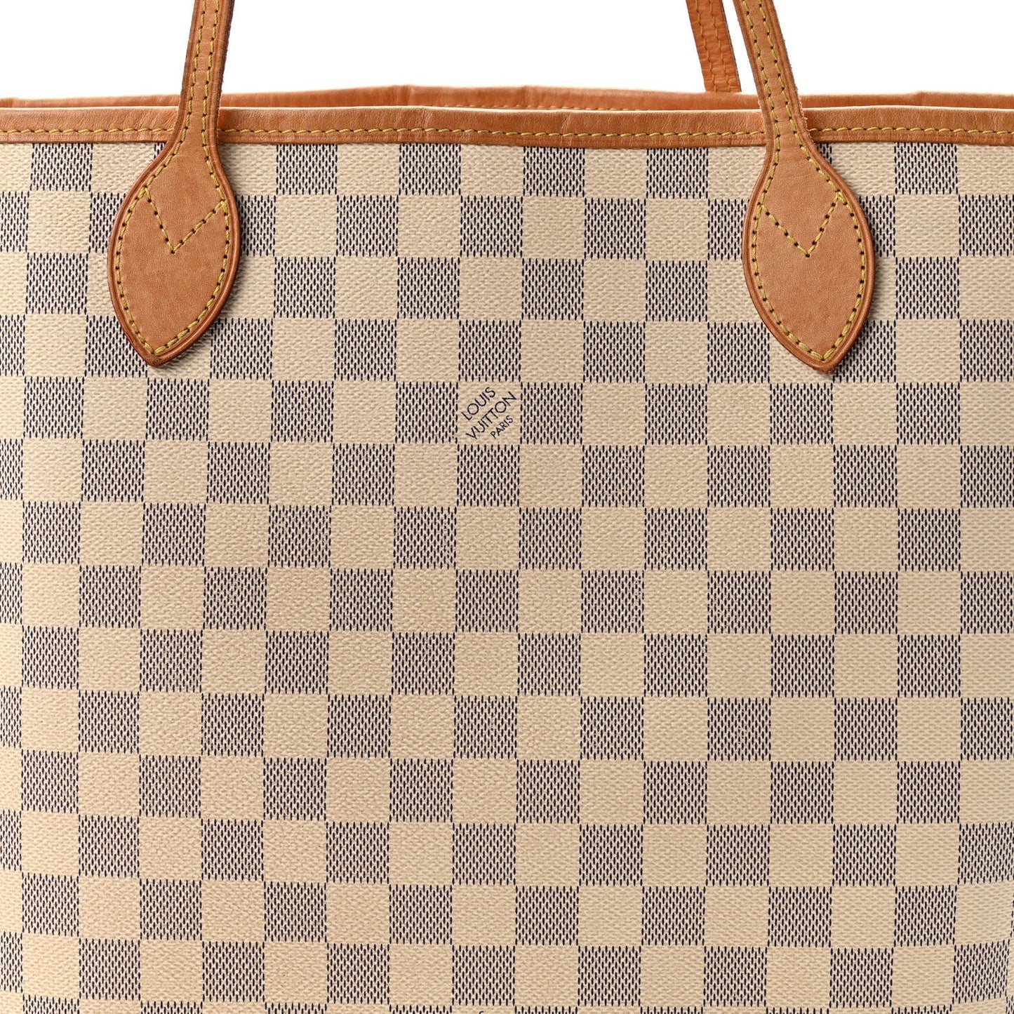 Damier Azur Neo Neverfull MM Rose Ballerine