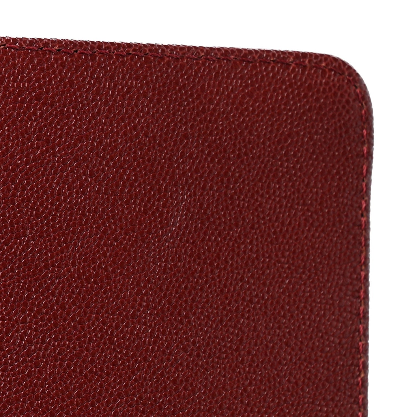 Caviar Quilted Medium Boy Flap Burgundy