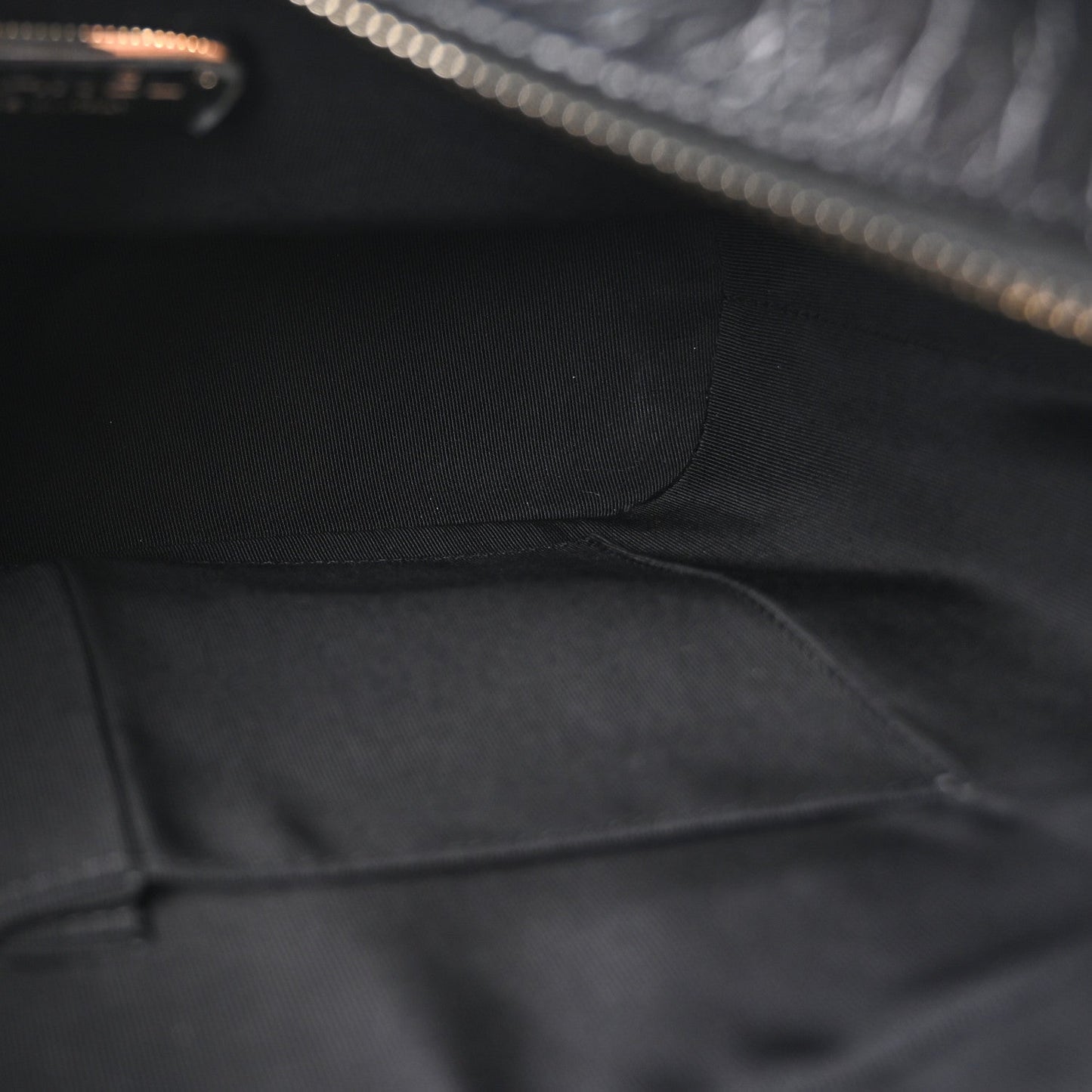 Crocodile Embossed Calfskin Medium Gabrielle Cocodile Hobo Black