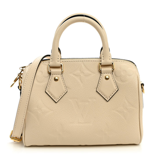 Empreinte Monogram Giant Speedy Bandouliere 20 Creme