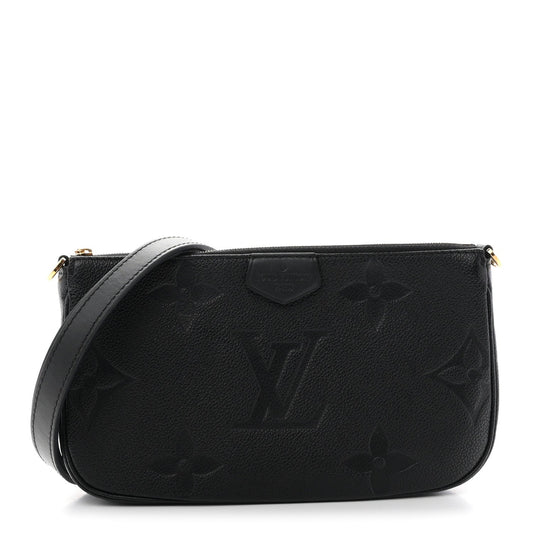 Empreinte Monogram Giant Multi Pochette Accessories Large Pochette Black
