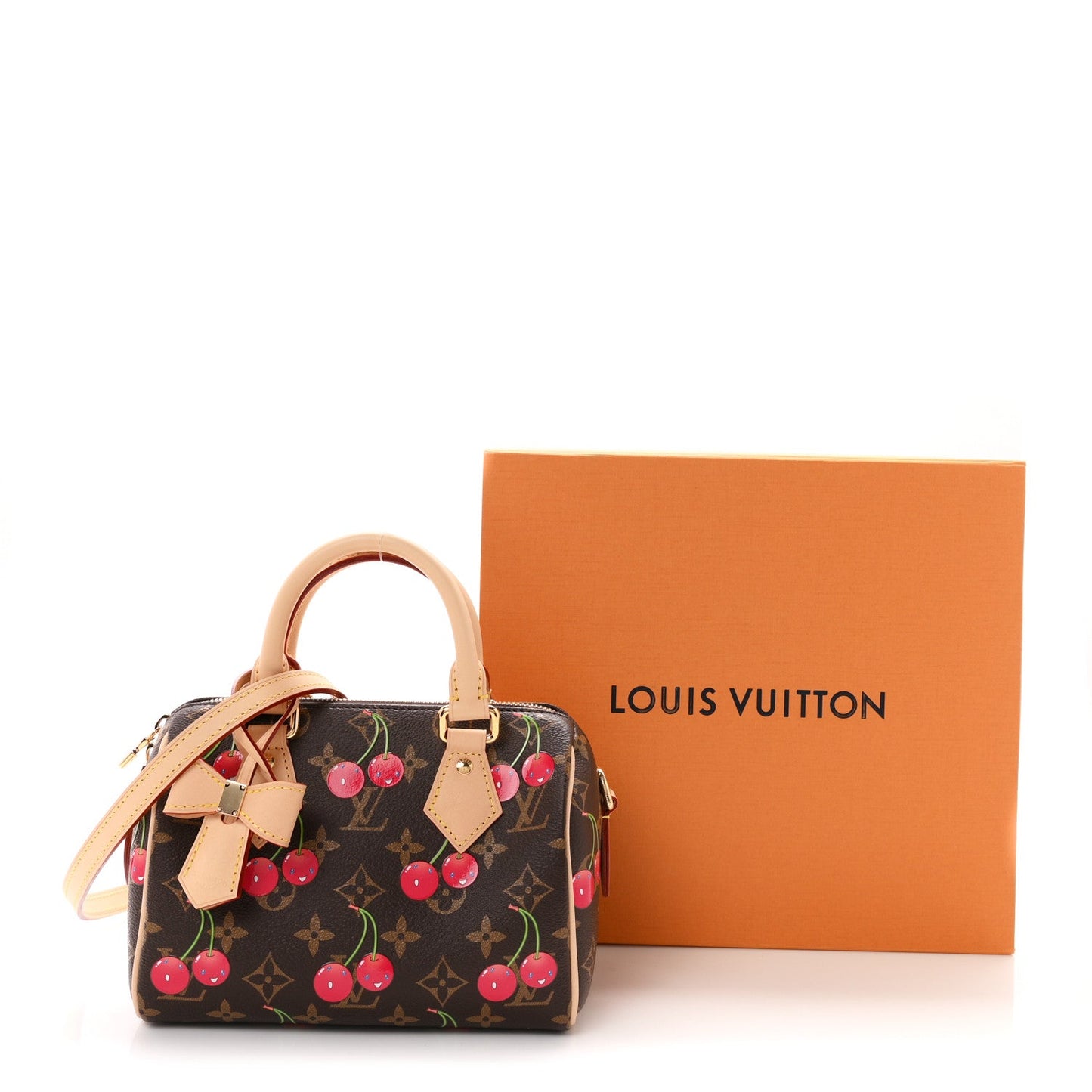 LV X TM Monogram Cerises Speedy Bandouliere 20